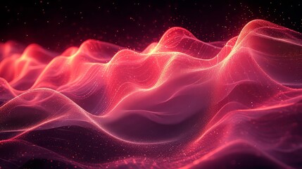 Aufkleber - Vector illustration of a geometric gradient wave. Vector illustration of big data. Vector illustration of futuristic vectors.