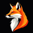 © Melvillian - Fox logo illustration, vector style graphics.