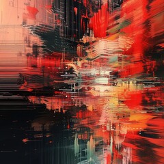 Abstract dark colourful grunge paintings background