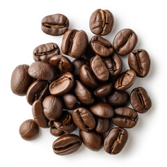 Wall Mural - coffee beans background