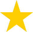 © Volodymyr - Star shape. Star icon. 5 Five Stars customer product rating review flat icon for apps and websites. Yellow star Rating symbol vector.