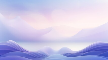 Wall Mural - A subtle, futuristic, minimalistic background design suitable for meditation and introspection. 