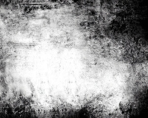 Wall Mural - Background of dirty white texture on black