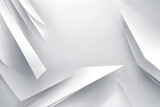 Fototapeta Przestrzenne - Abstract gradient smooth Blurred Geometric White background image