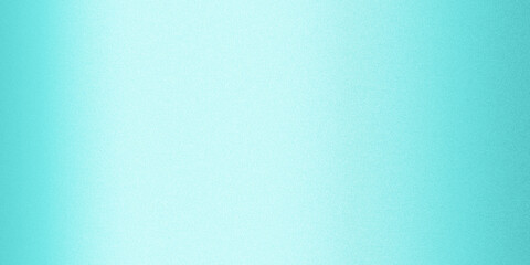 Wall Mural - light blue aquamarine gradient noise grain texture neutral background wallpaper blur horizontal bann