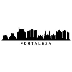 Wall Mural - Fortaleza skyline