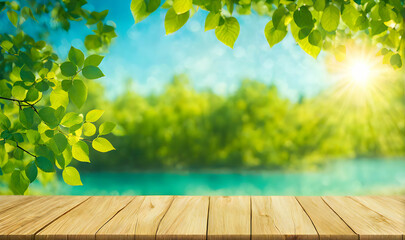 Poster - Summer sunlight bokeh