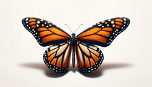 Brightly Colored Monarch Butterfly