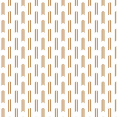 Poster - abstract seamless repeatable brown vertical double line pattern.