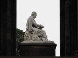 Fototapeta Big Ben - Scott Monument in Edinburgh