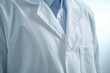 © Hunman - Close up lab coat doctor coat pharmacy medical white coat.