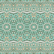 Ethnic geometric print. Colorful repeating background texture. Abstract victorian style ornamental textile design.