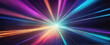© Ростислав Андрейченк - Lightspeed, hyperspace, space warp background. Colorful streaks of light gathering towards the event horizon.