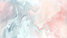  A Marble Background With A Pastel Pink, Blue, And White Swirl Design On The Left Side Of The Image And A Pastel Blue, Pink And White Swirl Design On The Right Side Of The Left Side Of The Image.