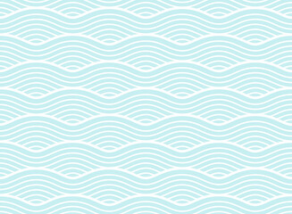 abstract background with seamless wave pattern