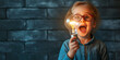 © shobakhul - Smart kid with bright idea concept