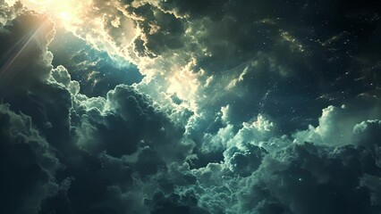 Wall Mural - while gracefully floating through the atmosphere the equalizers create a medley of wind currents add