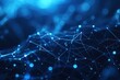 © CHONCHANOK PHOTO - Network background images concept network communication transportation background blue and black technology futuristic