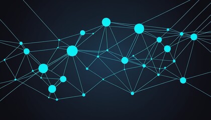 Poster - Big Data Visualization in 3D Futuristic Design: Flat Vector Illustration