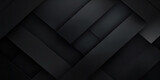 Fototapeta  - 3d black diamond pattern abstract wallpaper on dark background, Digital black textured graphics poster background	
