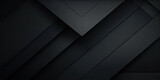 Fototapeta  - 3d black diamond pattern abstract wallpaper on dark background, Digital black textured graphics poster background	
