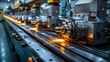 © Tn - A modern factory with high-tech milling machines