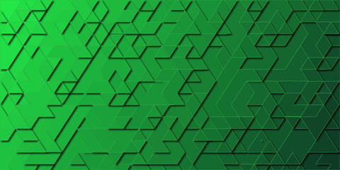 Aufkleber - Neon abstract background. Geometric shapes Design cells. Digital line grid background with polygonal geometric seamless pattern texture. Colorful gradient mosaic background.