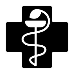 Poster - Pharmacy Sign Icon