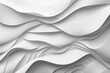 Abstract grayscale waves texture forming dynamic layers, suitable for backgrounds and wallpaper design concepts