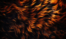 Abstract Background, Tiger Fur Pattern Texture.