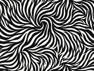 perfectly seamless pattern, vector repeated abstract texture. organic shapes background, black and w