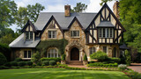 Fototapeta Do pokoju - Home architecture design in Tudor Style