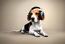 3d Image Of A Beagle Dog