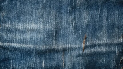 Aufkleber - Close-up photograph of a pair of blue jeans. Versatile image that can be used for fashion, casual wear, or denim-related concepts