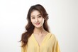 © Surachetsh - Asian woman exudes relaxation in traditional pajamas, standing gracefully in a serene mood. Generative AI.