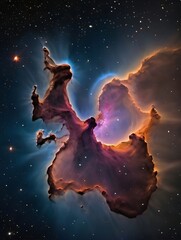 Wall Mural - photo of deep space nebula