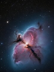 Wall Mural - photo of universe filled with stars, nebula and galaxy