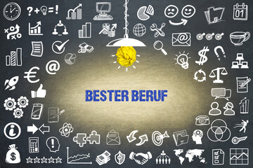 Wall Mural - bester Beruf	
