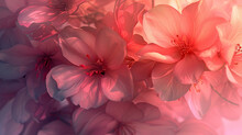 Close Up Of Pink Flower Background , Floral Wallpaper