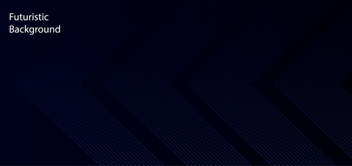 Poster - Abstract background glowing  lines shape decoration. Abstract blue wave shape with futuristic concept background