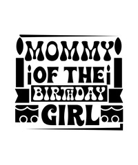 Wall Mural - Birthday Girl Svg