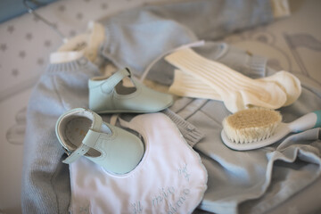 Wall Mural - baby shoes