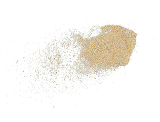 Aufkleber - Abstract gold sand particle isolated