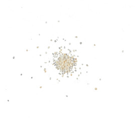 Poster - abstract grain sand particle isolated