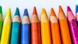 © ARM - color pencils on white background