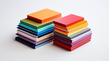 Poster - Collection of sticky page markers Generative AI