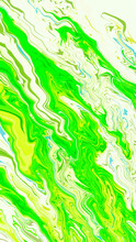 Abstract Pastel Green White Yellow Background. Neon Light Glitch Backdrop. Digital Cover Design. Fresh Card. Metaverse. Banner. Wave Pattern. Tech. Liquid Texture. Web Page. Marble. Renewable Energy