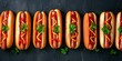 Irresistible Hot Dogs That Will Take Your Super Bowl Experience To The Next Level. Сoncept Gourmet Toppings, Flavorful Sausages, Epic Stadium-Style Hot Dogs, Unique Game Day Creations