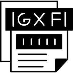 Canvas Print - Gxf Icon