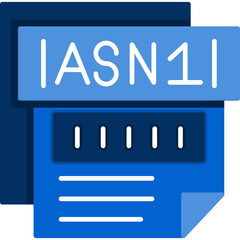 Sticker - Asn1 Icon